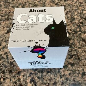ABOUT CATS WORD TEASER GAME
